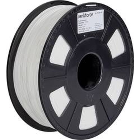Renkforce RF-4511190 Filament PLA kunststof 1.75 mm 1000 g Wit 1 stuk(s)