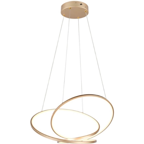 Trio Darvin Hanglamp B 84 x D 66 cm - Goud