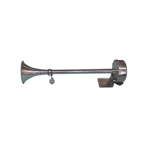 Allpa RVS Scheepshoorn 1-tonig 24 Volt 400 mm