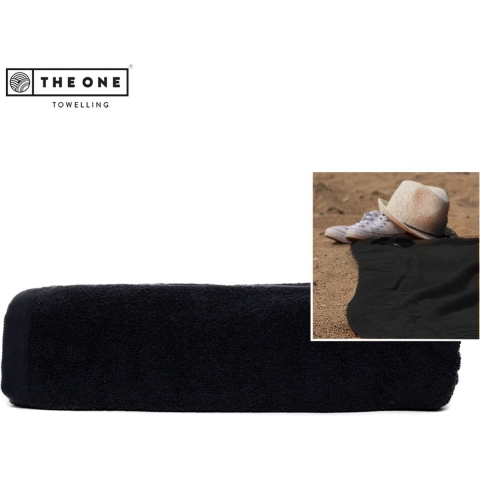 The One Towelling TH1010 Super Size Towel - Red - 100 x 210 cm
