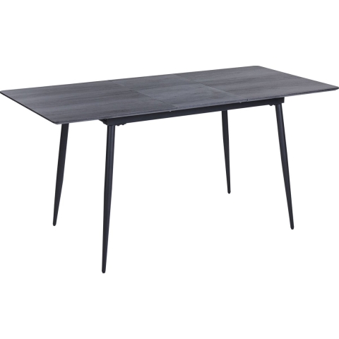 Beliani-GELANDA-Uitschuifbare eettafel-Grijs-120|160 x 80 cm-MDF