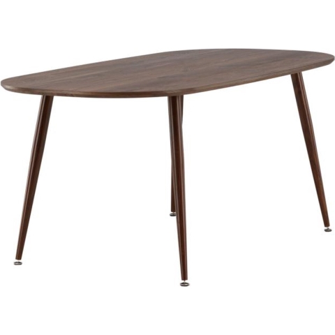 Svea - Viro deens ovale eettafel - 180 x 90 cm - donkerbruin