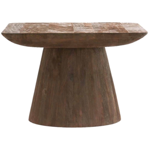 Light&living Bijzettafel 60x60x41 cm DEGO mat donker bruin