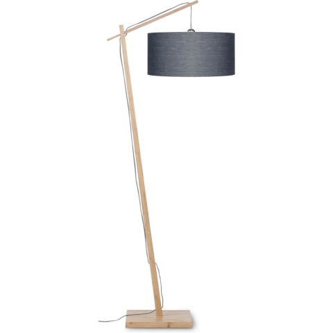 GOOD&MOJO Vloerlamp Andes - Bamboe|Donkergrijs - 72x47x176cm