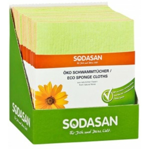 20x Sponsdoek Biologisch Afbreekbaar 2 stuks