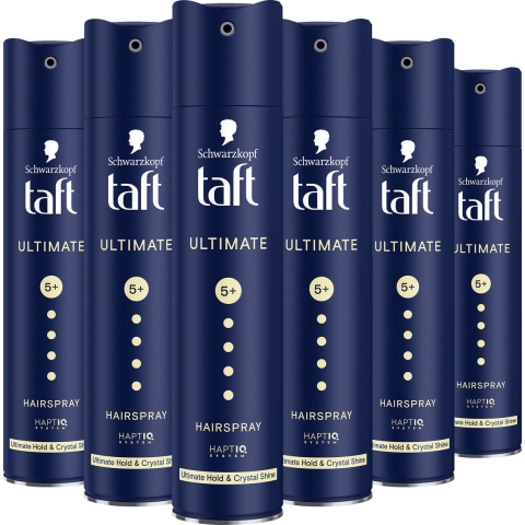 6x Taft Hairspray Ultimate 250 ml
