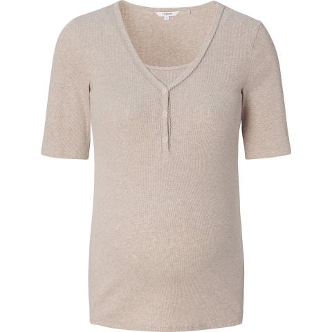 Voedingstop Noppies NOCJUN23 Renate Rib Taupe
