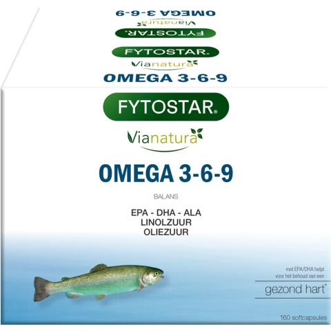 Vianatura Omega 3-6-9 | 160 capsules