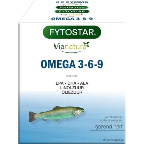Vianatura Omega 3-6-9 | 80 capsules