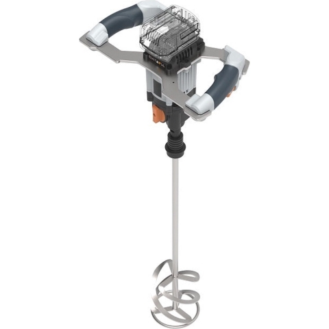 Batavia Accu 18V   Verf/Cementmenger Incl. 2.0 Ah Li-ion Accu / 2.4A Oplader Maxxpack