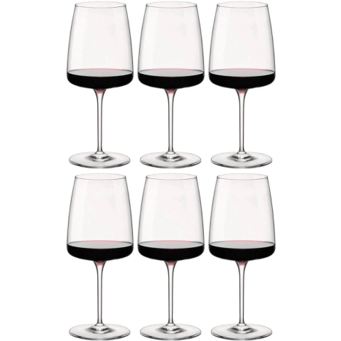 Bormioli Rocco Rode Wijnglazen - Nexo - 450 ml - 6 stuks