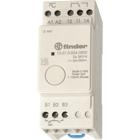Finder 13.01.0.024.0000 Stroomstootschakelaar DIN-rail 1x wisselcontact 24 V DC/AC 1 stuk(s)