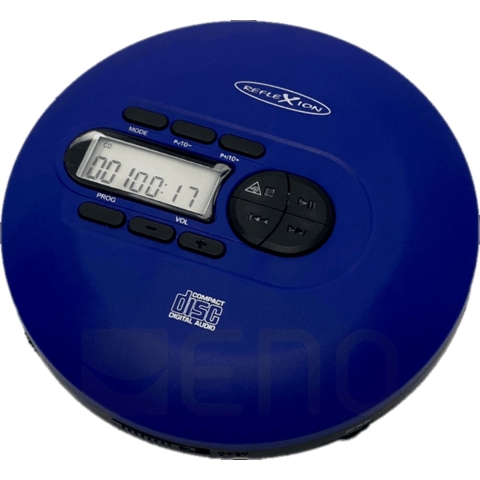 Reflexion PCD520MF/BL Discman CD, CD-R, CD-RW, MP3 Blauw