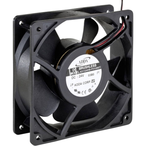 ADDA AD1324HB-F51(4967) Axiaalventilator 24 V/DC 246.1 m³/h (l x b x h) 127 x 127 x 38 mm