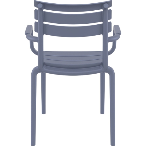 Paris tuinstoel - donker grijs