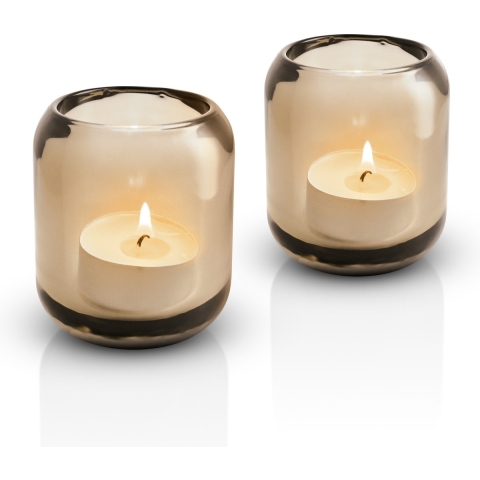 Eva Solo - Theelicht Houder, Set van 2 Stuks, Amber - Eva Solo | Light