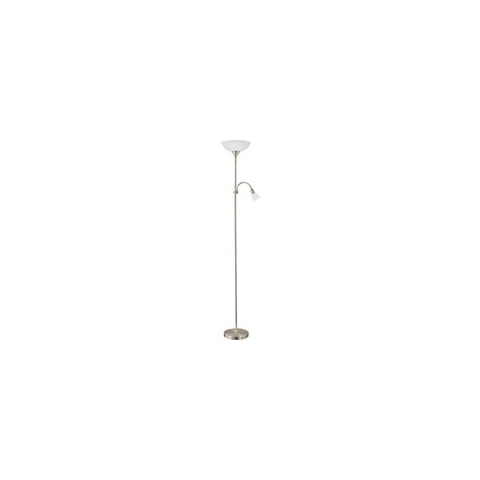 EGLO Up 2 Vloerlamp - E27|E14 - 176,5 cm - Grijs|Wit
