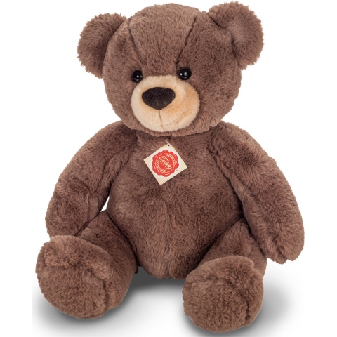 Knuffeldier beer Mikai - zachte pluche stof - premium kwaliteit knuffels - bruin - 40 cm -