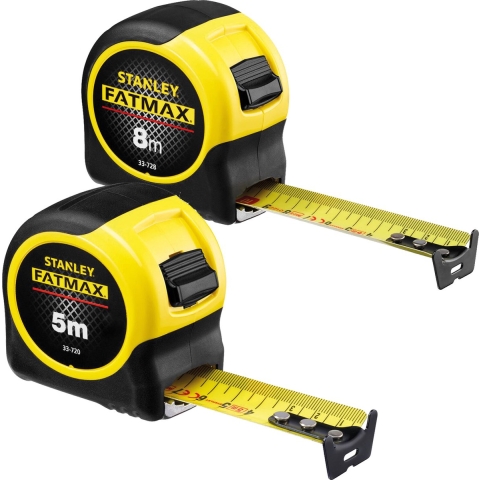 Stanley FATMAX Duopack Rolbandmaat 8M + 5M | Blade Armor - FMHT31725-0