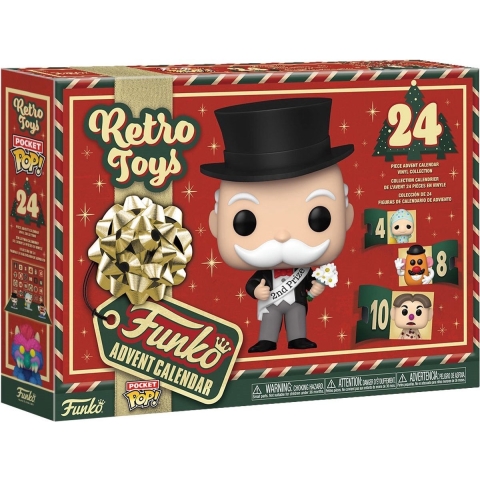 Retro Toys Funko Pop Advent 24-Day Holiday Calender