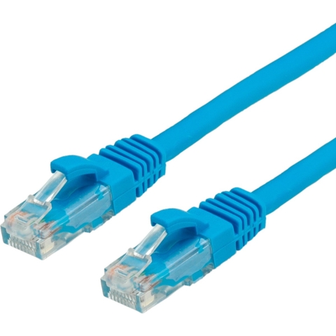 VALUE Patchkabel Kat.6A (Class EA) UTP, blauw, 15 m