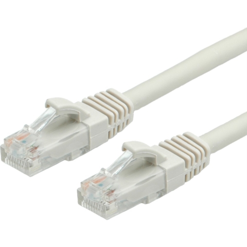 VALUE Patchkabel Kat.6A (Class EA) UTP, grijs, 20 m
