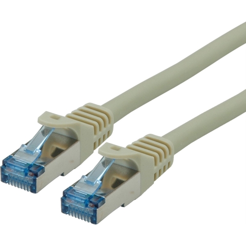 ROLINE Patchkabel Cat.6A S/FTP (PiMF), Component Level, LSOH, grijs, 10 m