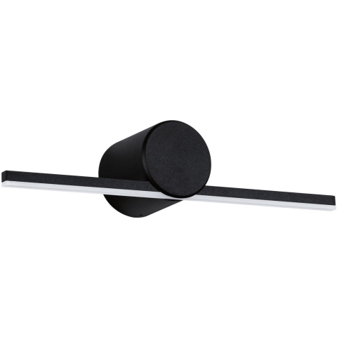 Paulmann Sava 75410 LED-spiegellamp 4.2 W Warmwit Zwart (mat)