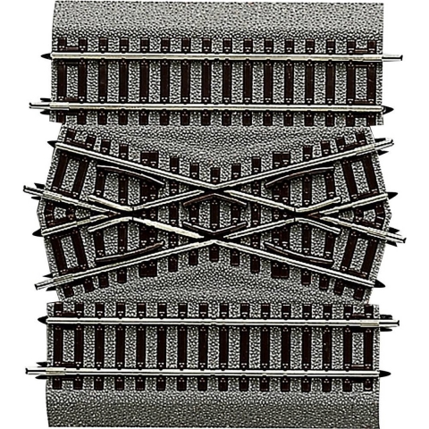 H0 RocoLine (met ballastbed) 42598 Dubbelspoorverbinding 115 mm 1 stuk(s)