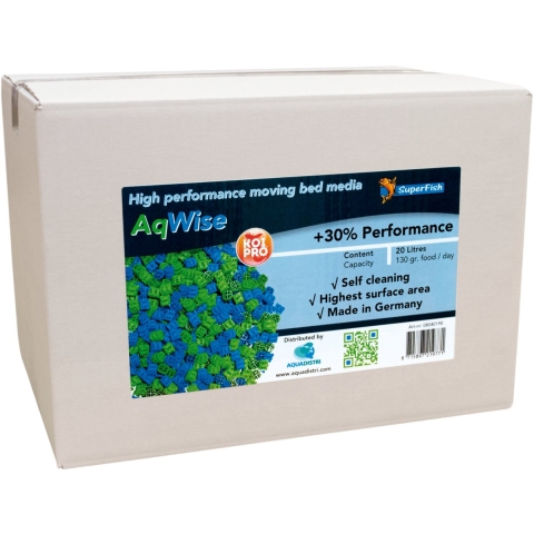 Aqwise floating bed media 50 liter Superfish - Superfish