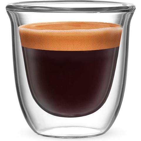Bialetti Firenze dubbelwandige glazen - 2-delig - 80ml