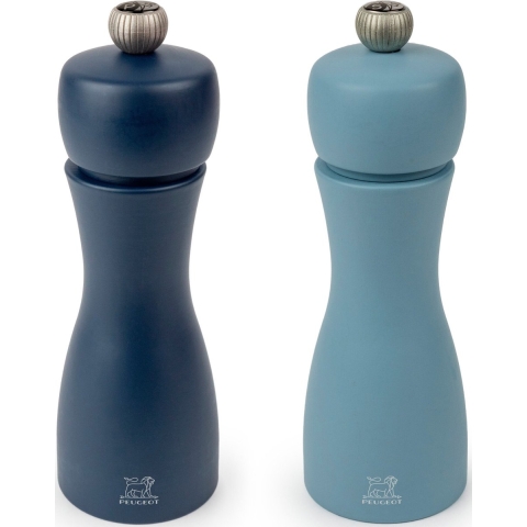 Peugeot Tahiti peper- en zoutmolen 15 cm - nacht & azuur - duo