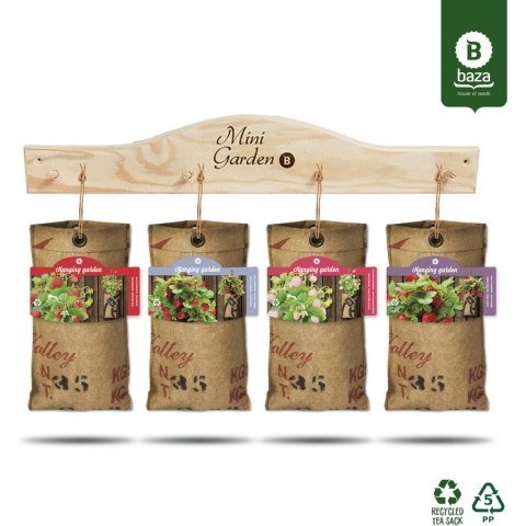 Baza Hangtuintjes Set Aardbeien 1 set