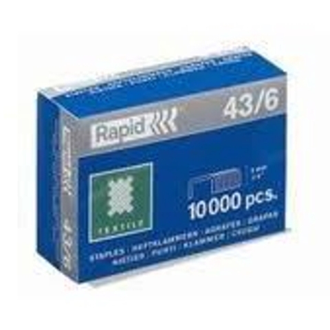 Rapid Nieten | 43/8 mm | Textiel Super Strong | 10.000 Stuks - 24872300