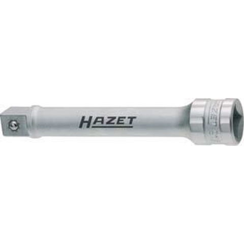 HAZET Verlengstuk 917-5 · 1/2 inch (12,5 mm) vierkant hol · 1/2 inch (12,5 mm) vierkant massief · Lengte: 123 mm