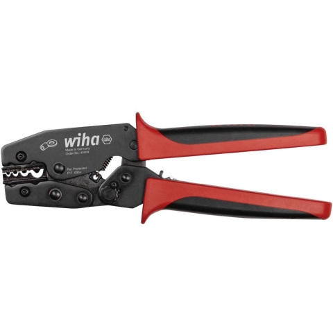 Wiha Z62000406-01 Krimpgereedschap voor niet-geïsoleerde kabelschoenen met gesloten huls 220 mm, 0.1 - 16 - 45959