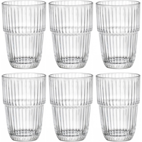 Bormioli Rocco Longdrinkglazen Barshine - 380 ml - 6 stuks