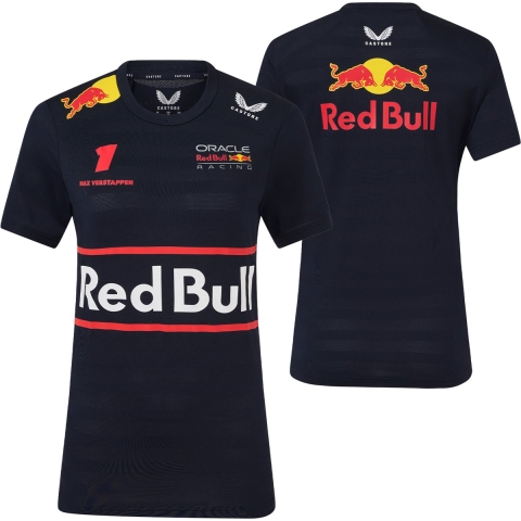 Max Verstappen T-shirt - M - Dames - Driver T-Shirt 2025 - Red Bull Racing