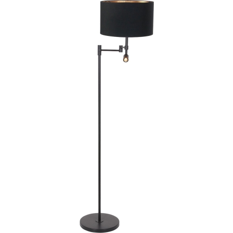 Steinhauer vloerlamp Stang - zwart - metaal - 7201ZW