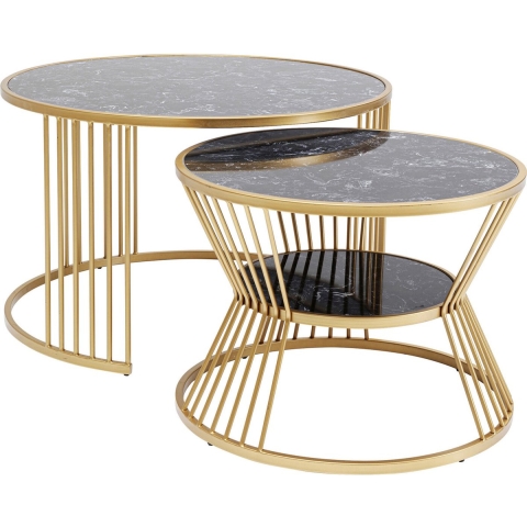 Kare Salontafel Roma (set van 2)