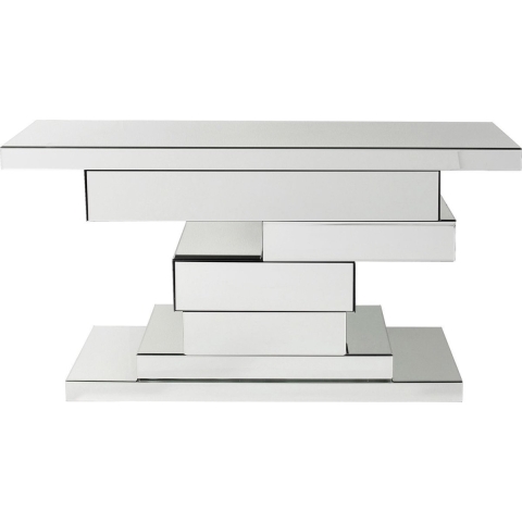 Kare Console Brick Mirror