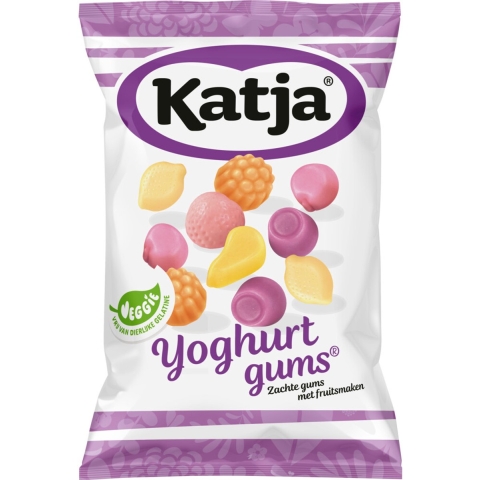 22x Katja Yoghurtgums 135 gr