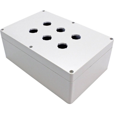 Hammond Electronics 1554MPB6A Universele behuizing Polycarbonaat Grijs 1 stuk(s)
