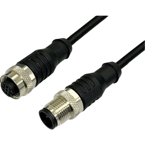 BKL Electronic 2702005 Sensor/actuator aansluitkabel M12 Aantal polen (sensoren): 4 Koppeling, recht 10 m 1 stuk(s)