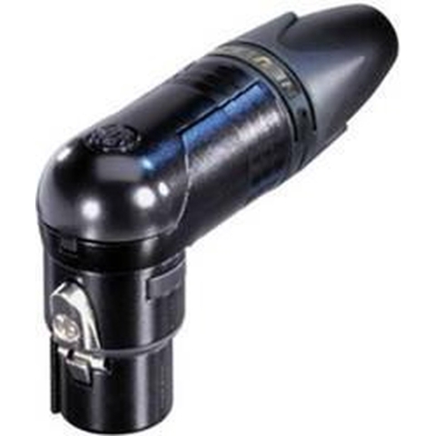 Neutrik NC10FRX-14-B XLR-connector Koppeling, haaks Aantal polen: 10 Zwart 1 stuk(s)