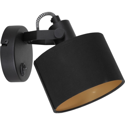 Mexlite Ornoir Wandlamp Zwart