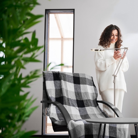 Steinhauer vloerlamp Soleil - staal - metaal - 3257ST