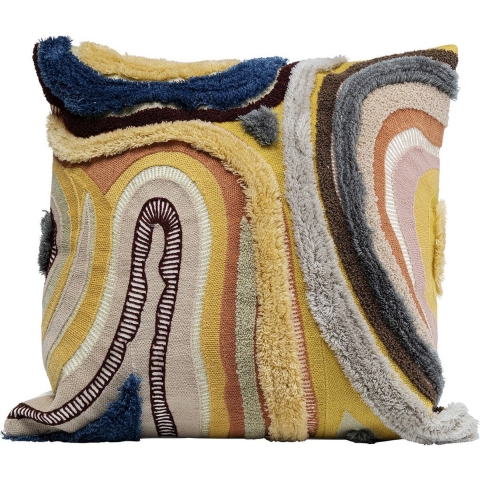 Kare Kussen Lava Brown 45x45cm