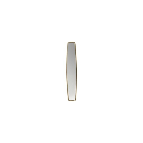 Kare Spiegel Clip Brass 177x32cm