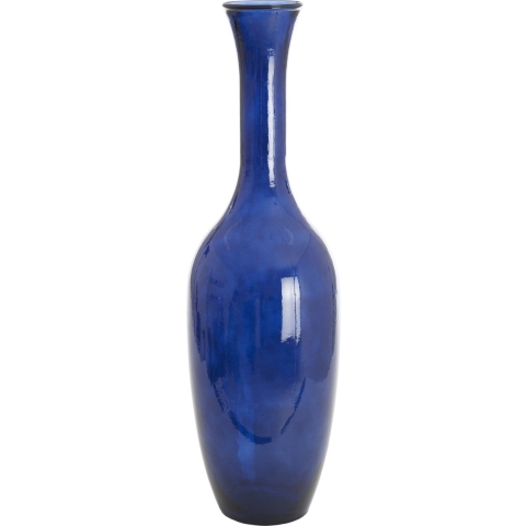 Light & Living Light&living Vaas Ø30x100 cm IMANO glas glans blauw
